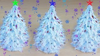 Как сделать новогоднюю елочку из бумаги