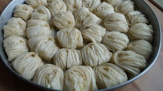 Baklava Hamur Tarifi Anne elinden yumusacik citir baklava hamuru