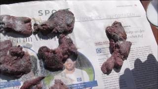 Jak założyć wątróbkę na hak, sposób 3/ How to keep chicken liver on the hook / sum / wels / catfish