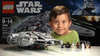 Обзор LEGO Звездные Воины: Сокол Тысячилетия (7965) Star Wars Millennium Falcon Обзор на 15Toys.RU