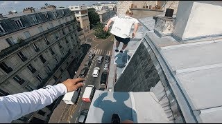 Paris Rooftop Parkour POV ??