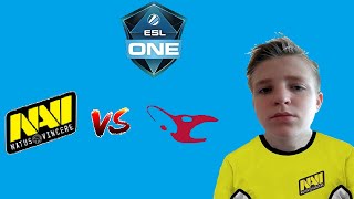 Na'Vi - Mousesports/FaZe - Renegades. Комментирую, ставим на Нави!