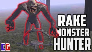 Я ПОЧТИ ПОЙМАЛ ЕГО! Охота на САМОГО ОПАСНОГО РЕЙКА Игра Rake Monster Hunter от Cool GAMES