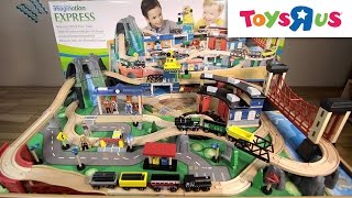 Drewniana kolejka górska ze stołem - Toys "R" Us