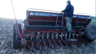 TDNG - 420, Semeato, посев сои по кукурузе 10.05.12 / No-Till farming [AGROTILL.in.ua]