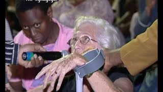 Т. Б. Джошуа (TB Joshua) - 75 year old stroke victim instantly walks!