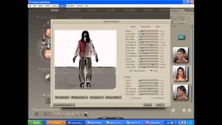 Poser 6. Урок 11. Poser Scatch Designer.