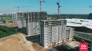ЖК Инновация — съёмка с воздуха (июнь 2019)