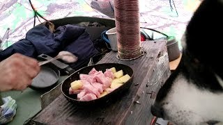 Зимний поход с ночёвкой (второй день)