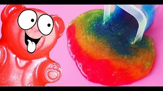 Распаковка игрушек антистресс! На новогоднюю ёлку Сквиш (squishy) мы сняли видео с лизунами