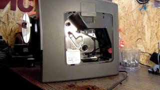 Чистка кофемашины Bosch TES50621RW11 часть 1