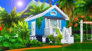 TINY ISLAND FAMILY HOME // Sims 4 Speed Build