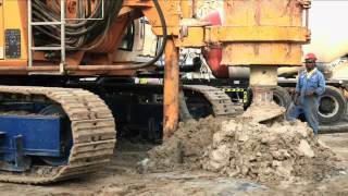 Continuous Flight Auger (CFA) piling method