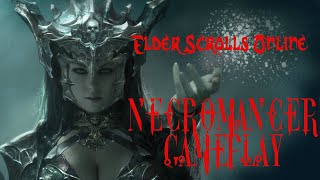 Elder Scrolls Online Early Access ~NECROMANCER GAMEPLAY~