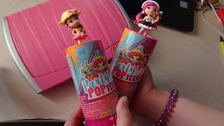 Party Pop Teenies  КУКЛЫ В ХЛОПУШКАХ ПОП ТИНИС - РАСПАКОВКА КРУТЫХ СЮРПРИЗОВ