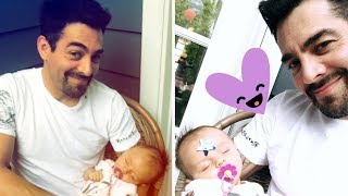 Omar Chaparro pasa la tarde con Aislinn Derbez y su hija Kailani