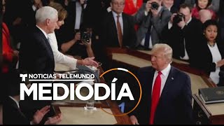 SOTU: Trump deja a Pelosi con la mano extendida y ella le responde rompiendo el discurso | Telemundo