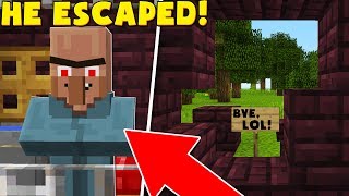 THE MOST HATED MINECRAFT PLAYER ESCPAED MINECRAFT PRISON!