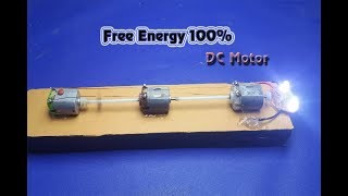 free energy generator using DC motor at home | DIY Experiments projects