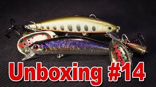 Unboxing #14 Вертушки типа Blue Fox, копии Itumo Dandy 90SP и ZipBaits Orbit 90SP