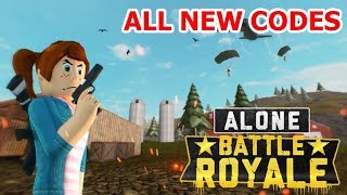 ВСЕ НОВЫЕ КОДЫ / ALL NEW CODES in ALONE BATTLE ROYALE | ROBLOX