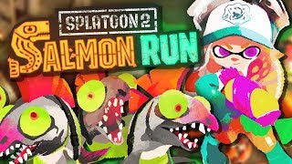 Kampf gegen die Killerfische! | Splatoon 2 - Salmon Run