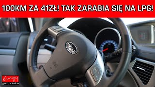 Tak oszczędza SUBARU TRIBECA 3.6 260KM 2010R! Jazda testowa Subaru na LPG w Energy Gaz Polska!
