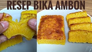 Resep bika ambon
