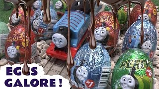 20 Surprise Eggs Thomas and Friends Kinder Surprise Toys Superhero Thomas The Tank Engine Eggs