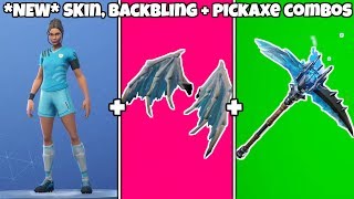 *NEW* SKIN, BACKBLING + PICKAXE COMBOS! (Fortnite Battle Royale)