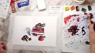 Нина Петровская - обзор коробочки Doodle&Sketch Box (Декабрь 2017)