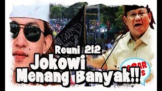 212 Reuni yang Berakhir Menguntungkan Jokowi