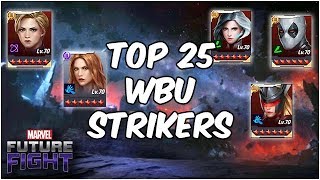 TOP 25 WORLD BOSS ULTIMATE STRIKERS! - Marvel Future Fight