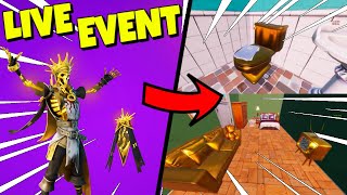 NEW LIVE EVENT? in Fortnite - "Golden Touch" KING ORO SKIN