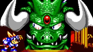 Rocket Knight Adventures 2 (Sparkster) All Bosses (No Damage)
