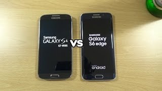 Galaxy S6 Edge VS Galaxy S4 Official Lollipop - Speed Test!