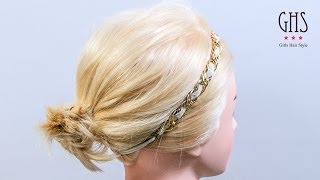 ミディアムボブでオフィス通勤ヘアアレンジ：寝坊してもデキる女