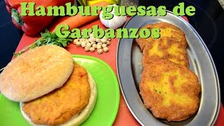 Hamburguesas de Garbanzos. Las Recetas del Hortelano