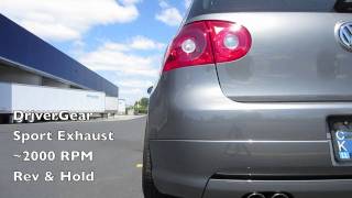 DriverGear Exhaust Sound Compare (MKV GTI)