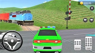 Parking Frenzy 3D Simulator Police Cars Green Trains #21 - Best Android Gameplay#3