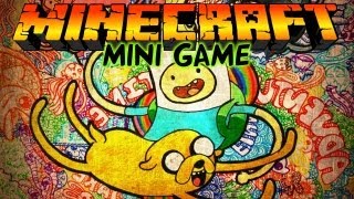Время приключений/Adventure time в Майнкрафт: Мини игры [Финн и Джейк] 1 ЧАСТЬ!
