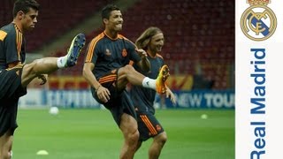 El Real Madrid se entrenó en el Ali Sami Yen