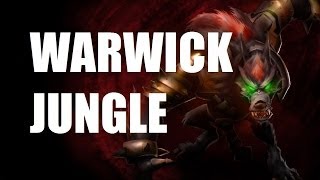 League of Legends - Warwick Jungle - Full Game With Friends
