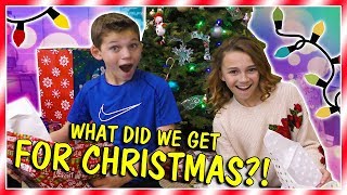 WHAT DID WE GET FOR CHRISTMAS? | 2017 | We Are The Davises