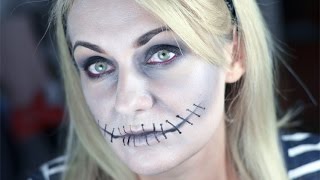 Halloween Makeup zombie / Макияж зомби