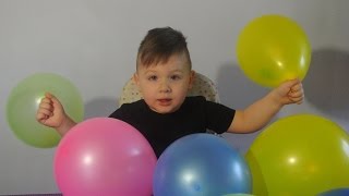 Бум !!!Сюрпризы в воздушных шариках!Лопаем шарики!