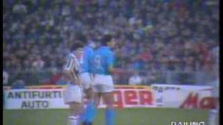 Napoli - Juventus 3-0 Coppa Uefa 89-90 Quarti di ritorno