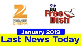 Zee Premier Cinema On DD FREE DISH ||dd free dish New Channels List2019