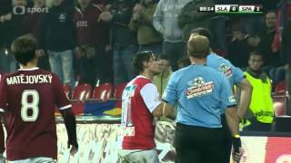 Karol Kisel RED CARD