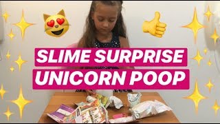 SLIME SURPRISE UNICORN POOP MADGIC VALERIA SUNNY СЛАЙМ СЮРПРИЗ ЮНИКОРН ВАЛЕРИЯ САНИ